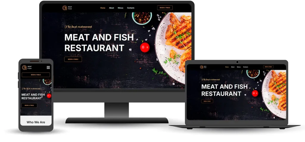 Meat & Fish – WordPress-Theme für Restaurants