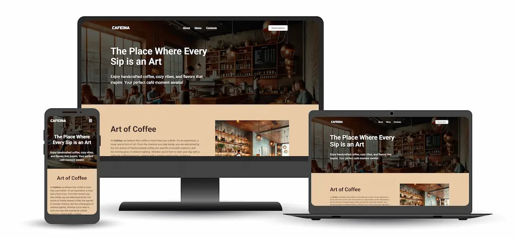 Cafeina WordPress-Theme für Cafés